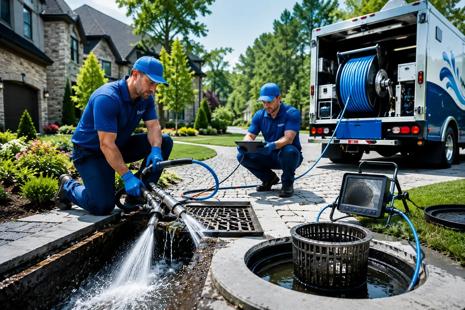 Local outdoor drain cleaning professionals in Ada, MI