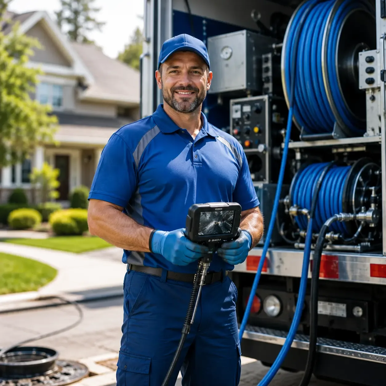 Local outdoor drain cleaning specialists in Ada, MI